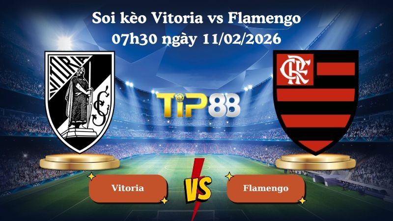 TIP88 Nhận định soi kèo Vitoria vs Flamengo 07h30 ngày 11/02/2026 - VĐQG Brazil